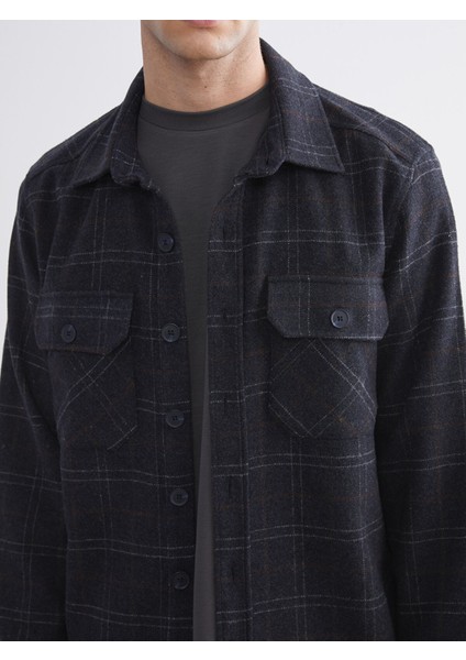 Yeni Sezon Standart Fit Ekose Erkek Oduncu Gömlek modelleri