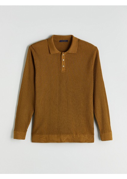 Yeni Sezon Polo Yaka Erkek Triko Kazak indirimleri