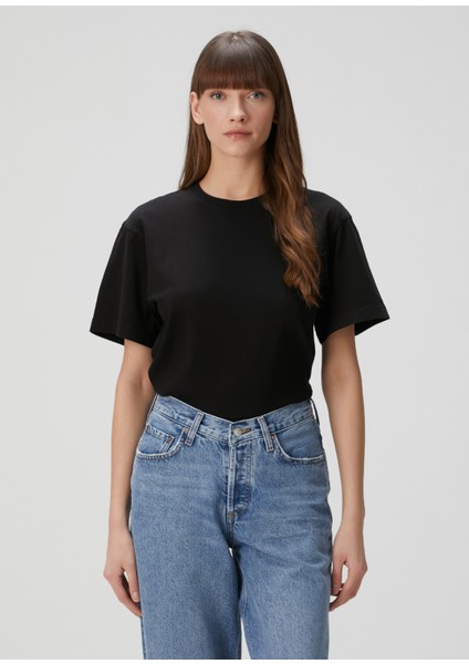 Jay Siyah Organik Pamuk T-Shirt