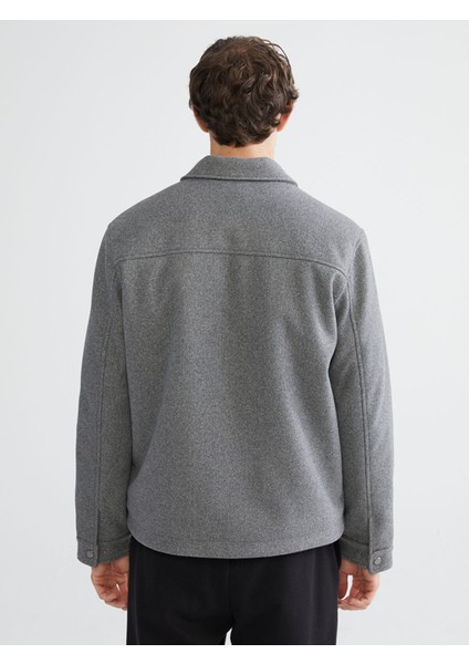 Yeni Sezon Standart Kalıp Gömlek Yaka Erkek Kaşe Mont indirimleri