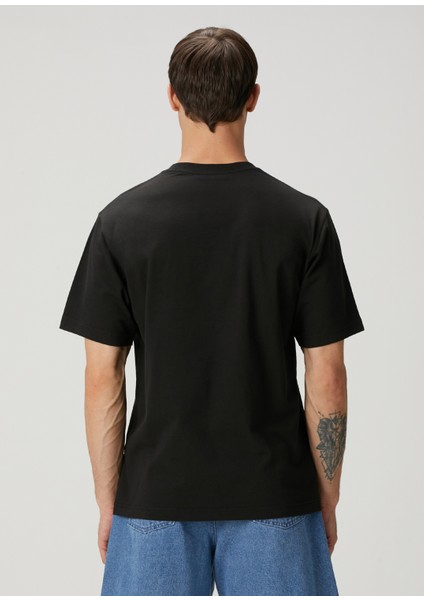 Siyah Logo Baskılı T-Shirt fırsatları