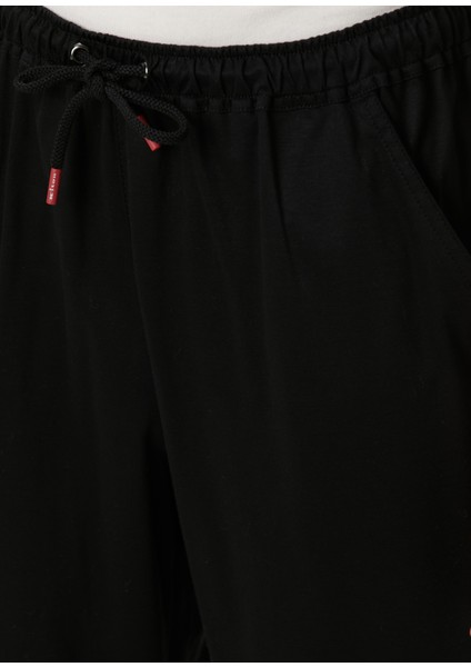 Siyah Beli Kordonlu Pantolon fırsatları