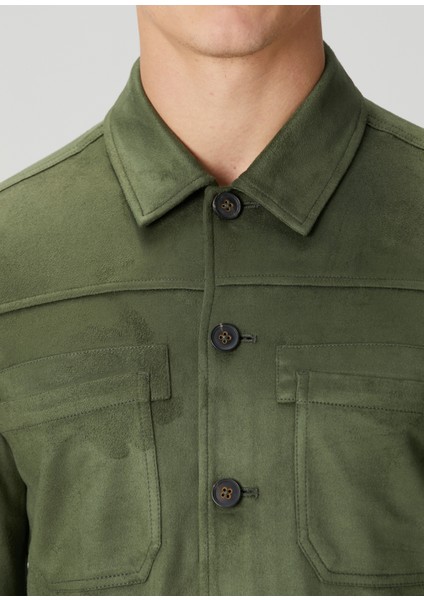 Regular Fit Yeşil Dış Gömlek indirimleri