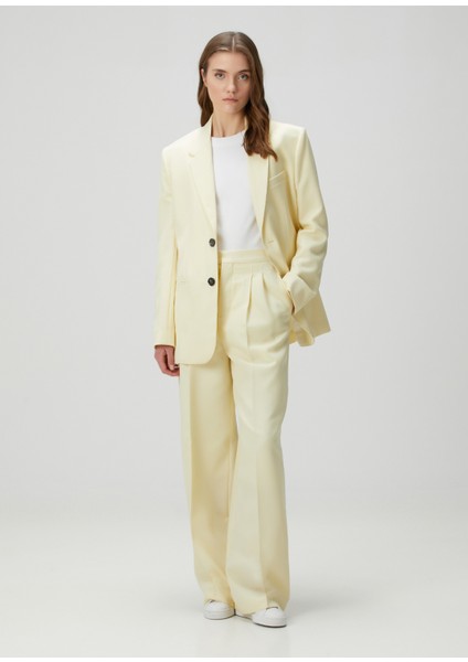 Açık Sarı Yün Ceket fiyatları