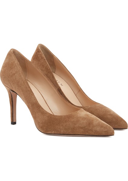 Tütün Süet Stiletto fiyatları