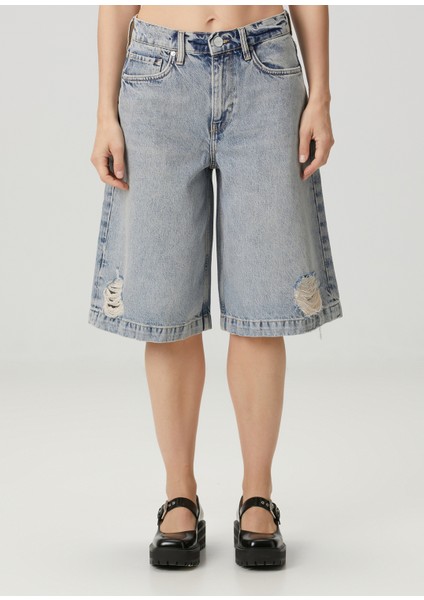 Louie Mavi Jean Şort fiyatları