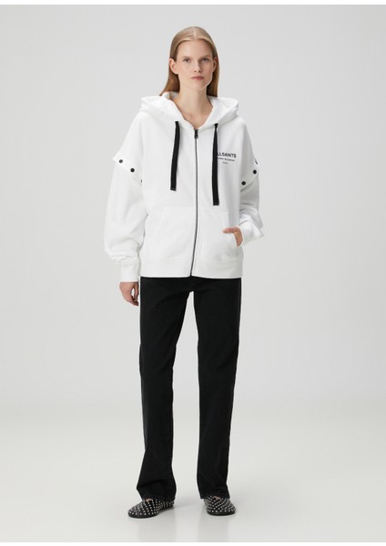 Omnium Amphia Beyaz Kapüşonlu Sweatshirt fiyatları