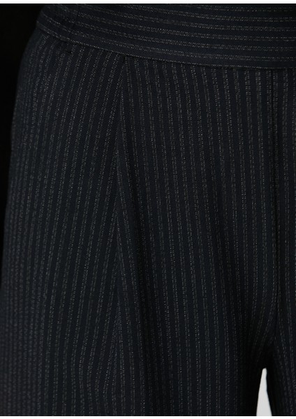 Aleida Siyah Çizgili Pantolon indirimleri