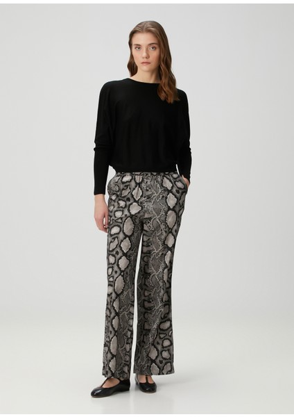 Charli Yılan Desenli Pantolon