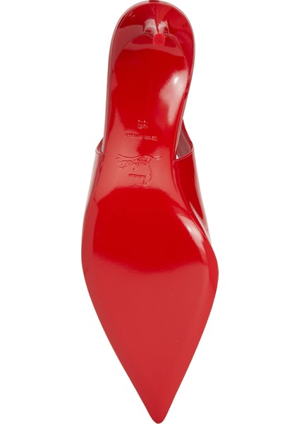 Hot Chick Kırmızı Rugan Deri Topuklu Ayakkabı indirimleri