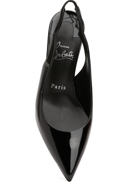 Hot Chick Sling Siyah Rugan Topuklu Ayakkabı fırsatları