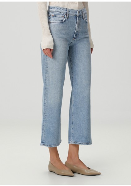 Harper Crop Mavi Jean Pantolon modelleri