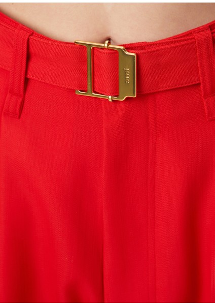 Kırmızı Yün Pantolon indirimleri