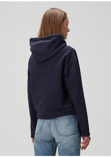 Lacivert Kapüşonlu Sweatshirt fırsatları
