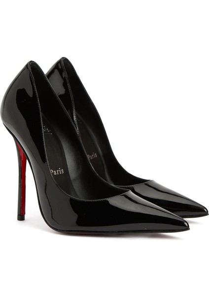 Miss Siyah Deri Stiletto fiyatları