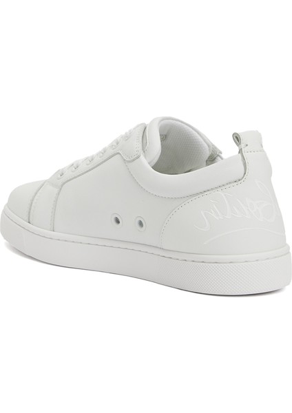 Fun Louise Junior Beyaz Kadın Deri Sneaker modelleri