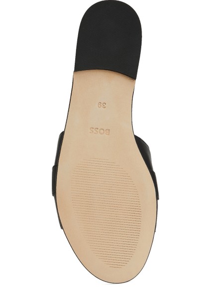 Emberlyn Siyah Kadın Deri Terlik indirimleri