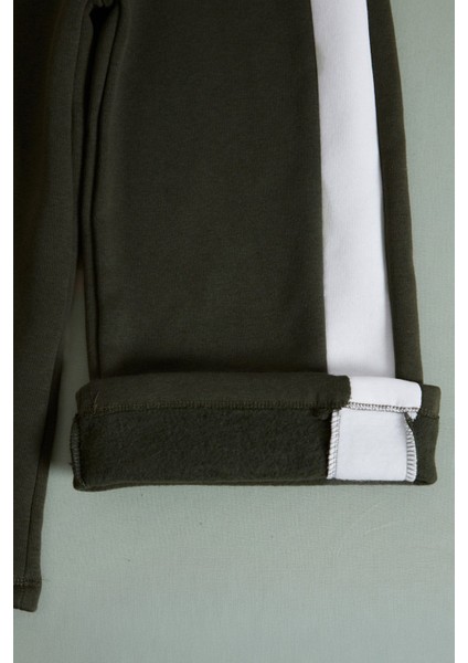 3 Iplik Yanları Şeritli Beli Lastikli Kız Çocuk Eşofman Altı modelleri