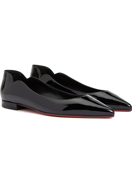 Hot Chickita Siyah Kadın Deri Babet fiyatları