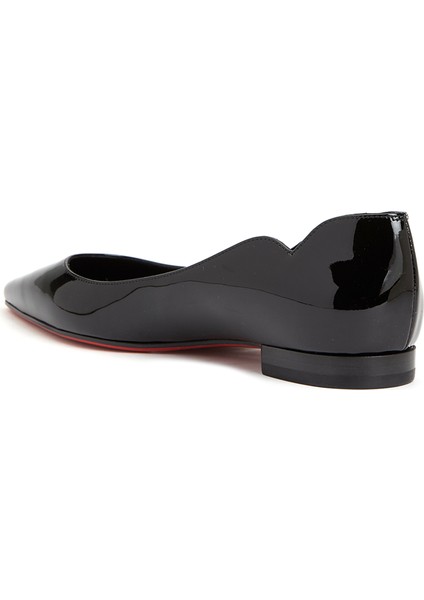 Hot Chickita Siyah Kadın Deri Babet modelleri