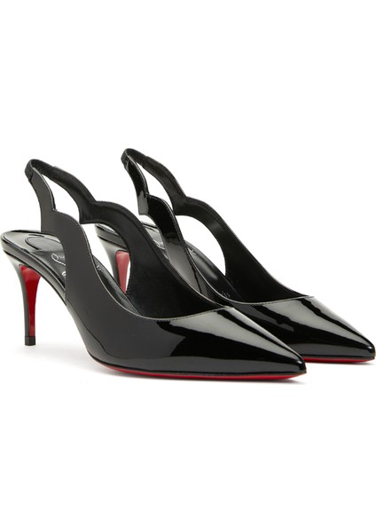 Hot Chick Sling Siyah Deri Topuklu Ayakkabı fiyatları