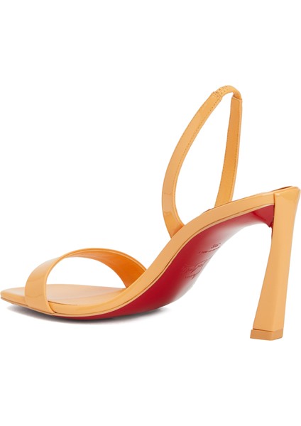 Turuncu Kadın Deri Sandalet modelleri