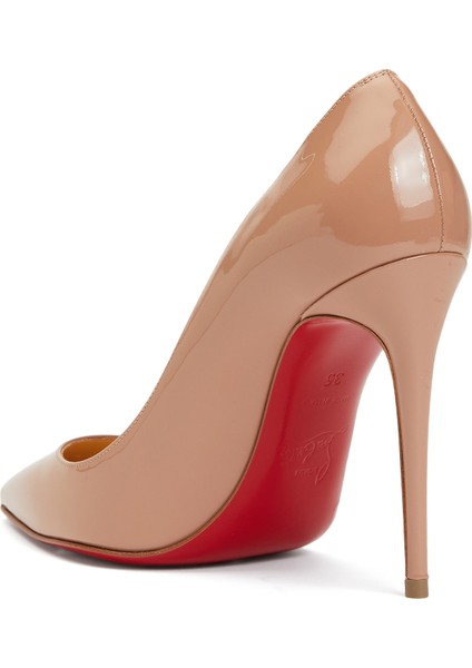 Nude Deri Stiletto modelleri