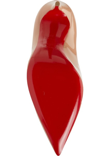 Nude Deri Stiletto indirimleri