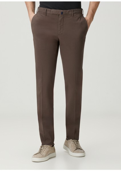 Slim Fit Kahverengi Pantolon fiyatları