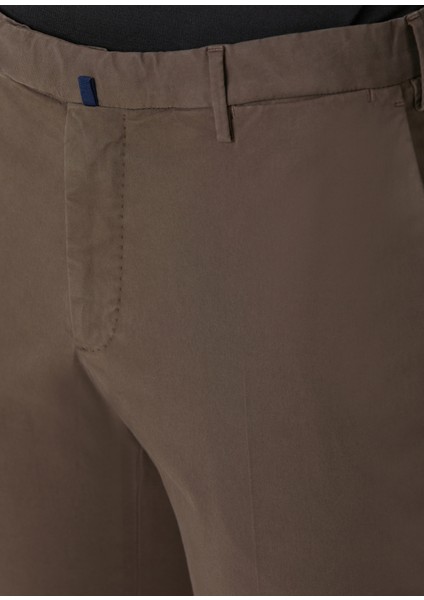 Slim Fit Kahverengi Pantolon fırsatları