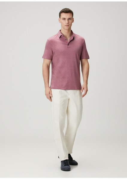 Pembe Polo Yaka Ipek T-Shirt fiyatları