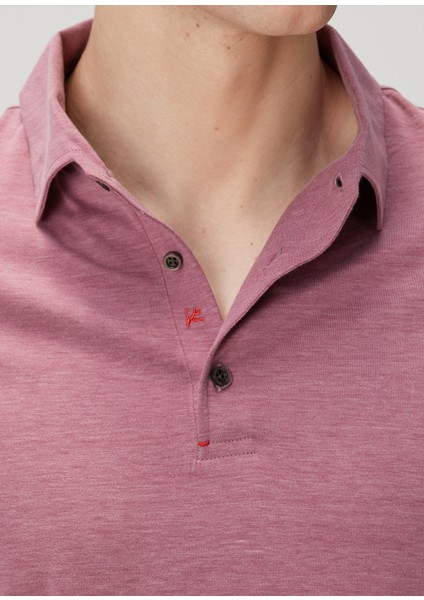 Pembe Polo Yaka Ipek T-Shirt indirimleri