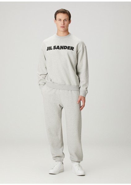 Gri Beli Kordonlu Jogger Eşofman Altı