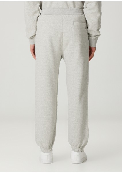 Gri Beli Kordonlu Jogger Eşofman Altı modelleri