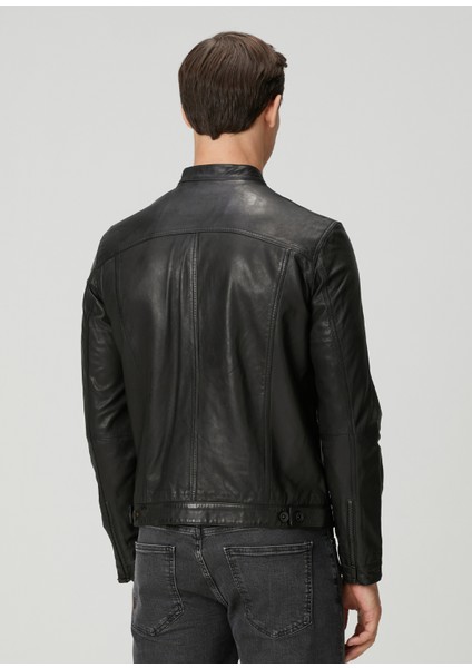 Brando Siyah Deri Ceket fırsatları