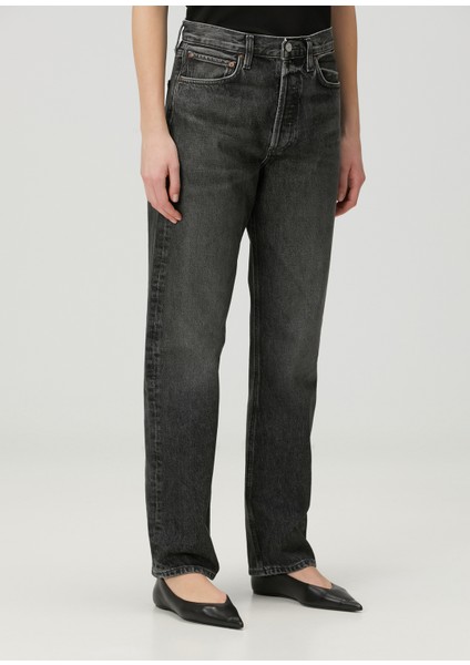 Kelly Antrasit Straight Leg Jean Pantolon modelleri