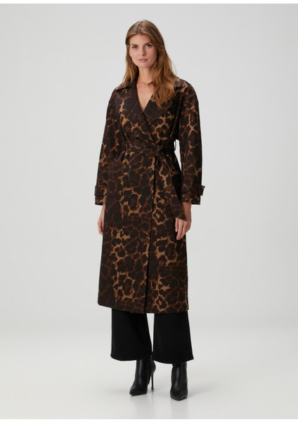 Abel Leopar Desenli Pardösü