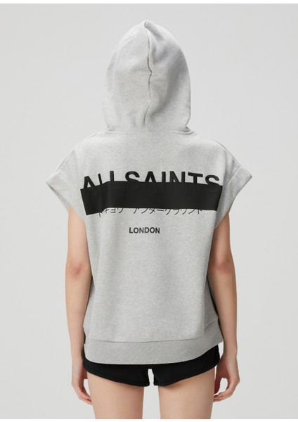 Sorri Gri Kapüşonlu Kolsuz Sweatshirt fırsatları