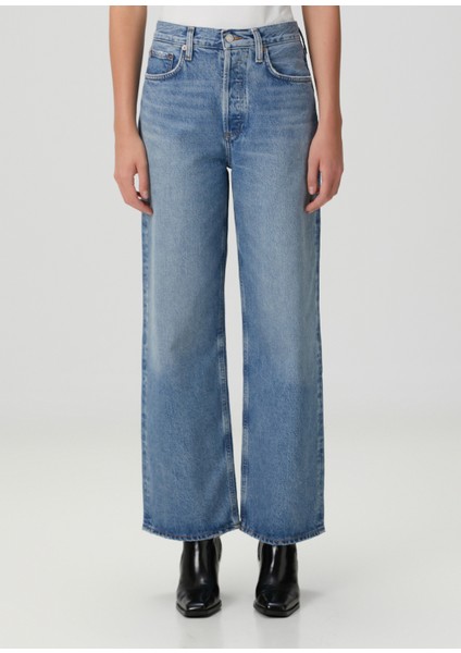Low Slung Baggy Mavi Jean Pantolon modelleri