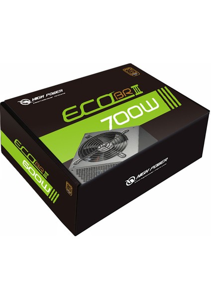 Eco 700W 85+ Bronze 54A Single Rail Aktif PFC Siyah ATX Güç Kaynağı (HPE-700BR-A12S) modelleri