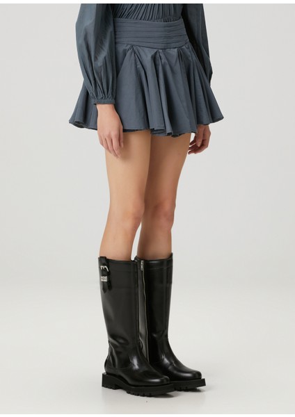 Tulip Mavi Mini Etek modelleri