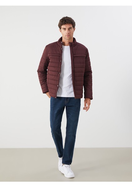 Yeni Sezon Standart Kalıp Dik Yaka Erkek Şişme Mont fiyatları