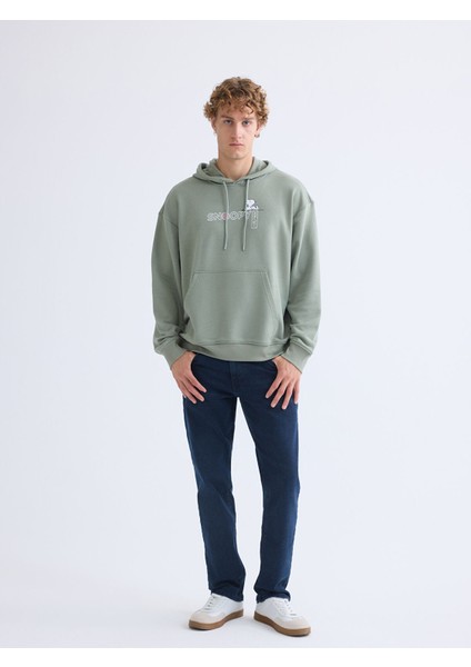 Yeni Sezon Uzun Kollu Snoopy Baskılı Erkek Hoodie fiyatları