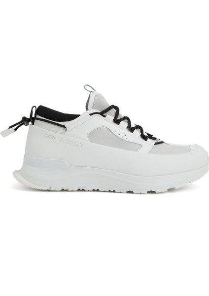 Beyaz Kadın Deri Sneaker