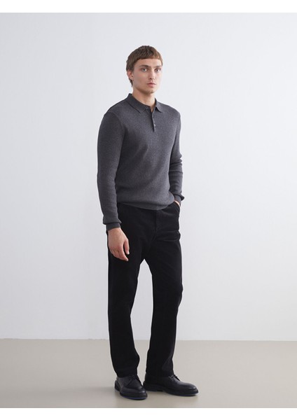 Yeni Sezon Bol Kalıp Kadife Erkek Pantolon