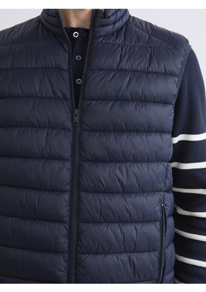 Yeni Sezon Standart Kalıp Dik Yaka Erkek Şişme Yelek modelleri