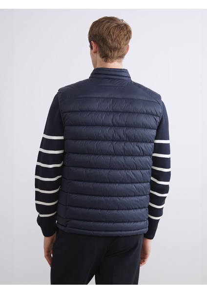 Yeni Sezon Standart Kalıp Dik Yaka Erkek Şişme Yelek indirimleri