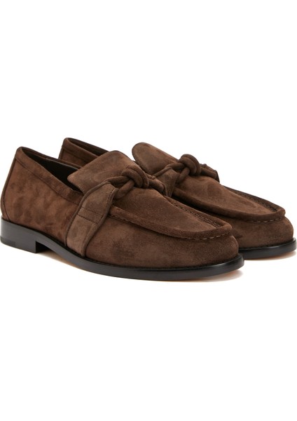 Astaire Koyu Kahverengi Kadın Süet Loafer fiyatları