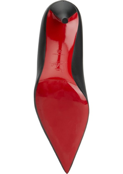 Miss Z Siyah Deri Topuklu Ayakkabı indirimleri