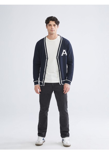 Yeni Sezon Standart Kalıp V Yaka Erkek Triko Hırka fiyatları